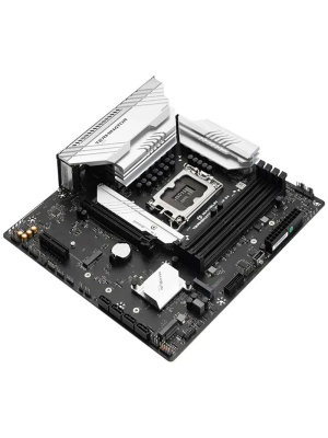 ����������� ����� MAXSUN MS-Terminator B760M D4 V2, LGA1700, B760, 4*DDR4, 4*SATA3, 3*M.2,  USB 3.2, USB 2.0, 1*PCIEx16, 1*PCIEx4, DP+HDMI,  mATX