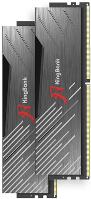 ������ ������ DDR5 Kingbank 32GB (2x16Gb) 6400MHz Black Heatsink / KRXB series / Hynix M-die CL32 (32-39-39-80) /K5.01.FPM5FD9401