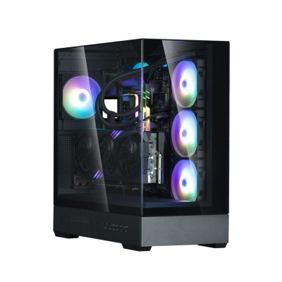 ������ Zalman P40 Prism Plus Black, Midi-Tower, ��� ��, ������