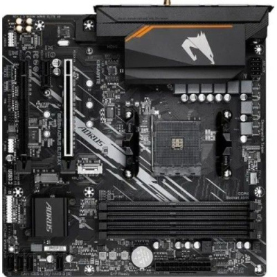 ����������� ����� Gigabyte B550M AORUS ELITE AX, SocketAM4, AMD B550, mATX, Ret