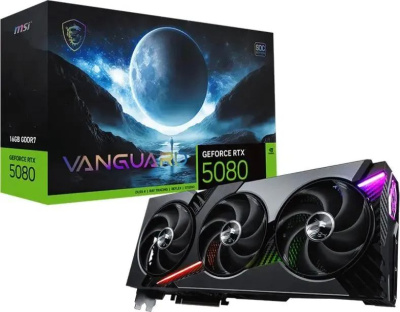  MSI NVIDIA GeForce RTX 5080 16G Vanguard SOC GDDR7, Ret
