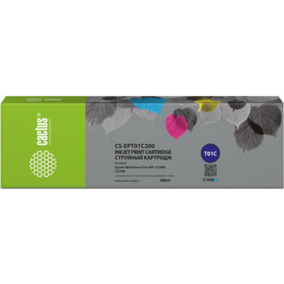   Cactus CS-EPT01C200 T01C  (68)  Epson WorkForce Pro WF-C529RDTW/WF-C579RD2TWF/WF-C579RDTWF Pro