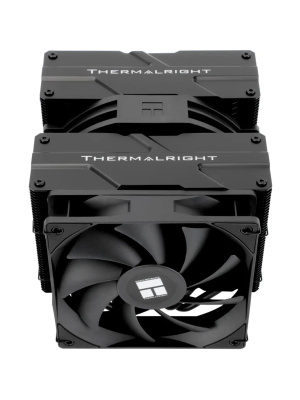����� Thermalright Peerless Assassin 140 Black LGA115X/1200/1700/1851/2011/2066 (1x120mm + 1x140mm PWM Fan, ������ ���������, 6 ����. ������ 6��) / TRPA140B