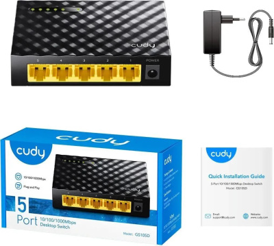 ���������� Cudy GS105D (L2) 5x1����/� �������������