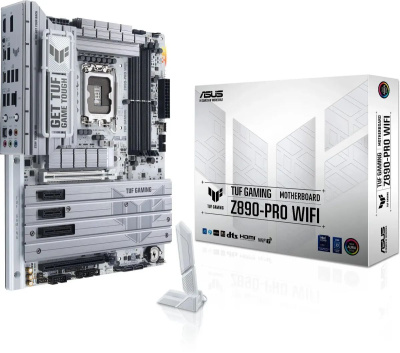 ����������� ����� ASUS TUF GAMING Z890-PRO WIFI, Socket-1851, Intel Z890, ATX, Ret 90MB1IR0-M0EAY0