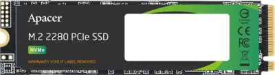   SSD Apacer 1 TB, M.2, 2280 AS2280P4 PCI-E 3.x x4,  3D TLC, IOPS 3000/2000, TBW 800TB, DWPD 0.73, bulk