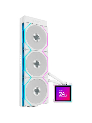 ������� �������� ���������� Lian-Li HydroShift II LCD-S 360TL ARGB Soc-AM5/AM4/1700/1851 ����� 4-pin 33dB Al+Cu LCD Ret (G89.GHS2LCDS36TW.R0)