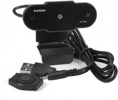 ���-������ Exegate BlackView C525 HD Tripod (1280x720, USB 2.0, ����������� �������������, ���������� �������� � ���������������, ������-�������)