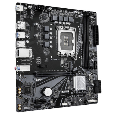 ����������� ����� Gigabyte B760M H V2, Socket LGA 1700, Intel B760, mATX, Ret