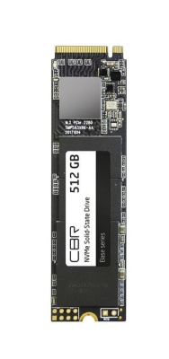 CBR SSD-512GB-M.2-BS24b-AIO-V2, ���������� SSD-����������, 512 GB, M.2 2280, PCIe 3.0 x4, NVMe 1.3, 3D TLC NAND [������ AiO] V2