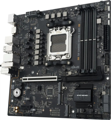 ����������� ����� ASUS TUF GAMING B850M-E WIFI, SocketAM5, AMD B850, mATX, Ret 90MB1LS0-M0EAY0