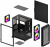 Корпус XASTRA A303M 3ARGB Black A303M-2FC14A-1FC12A-D Корпус XASTRA A303M 3ARGB Black A303M-2FC14A-1FC12A-D