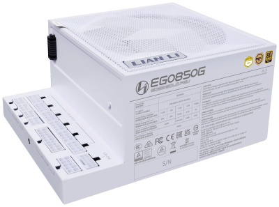 ���� ������� Lian Li EG0850G White ATX 3.1, 850W, 80 PLUS Gold, APFC, Fully Modular G9P.EG0850G.W000.RU