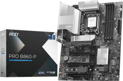   MSI PRO B860-P, Socket-1851, Intel B860, ATX, Ret