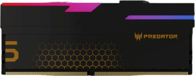  32Gb (2x16) Acer Predator Hermes RGB Black, DDR5, 6800Mhz, CL32 (32-45-45-108), 1.4V, HERMES-32GB-6800-1R8-V5 with Fan
