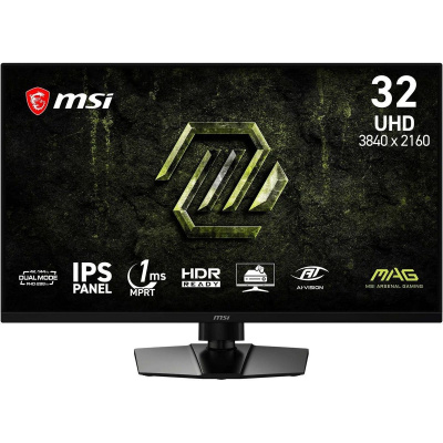 ������� 31.5" MSI Mag 321UPD E14 IPS 3840x2160/1920x1080, 144Hz/288Hz, 1ms, Black (9S6-3DE49M-006)