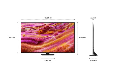 ��������� Samsung 75" QE75QN90FAUXRU QLED Ultra HD 4k 120Hz SmartTV