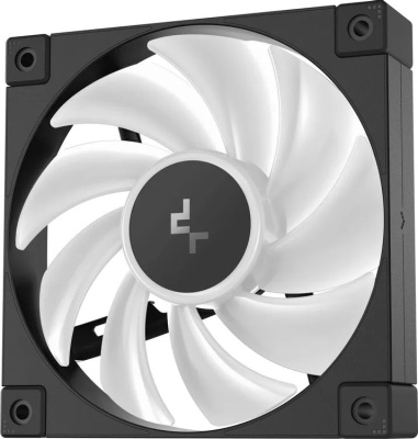 ���������� Deepcool FD12 ARGB 120x120x25mm ������ 4-pin 26.9dB 166gr Ret (R-FD12-BKAPN1-G)