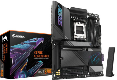   Gigabyte X870E AORUS PRO SocketAM5, AMD X870E, ATX, Ret