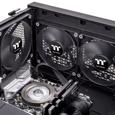 ���������� ��� ������� Thermaltake CT140 140�140x25 ������ 4-pin 30.5�� (����.:2��) (CL-F148-PL14BL-A) Ret