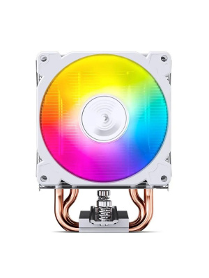 ����� JONSBO CR-1400 E ARGB White LGA1851/1700/1200/115X/AM5/AM4 (TDP 160W, PWM, 92mm ARGB LED Fan, 4 �������� ������, 4-pin, �����) Retail