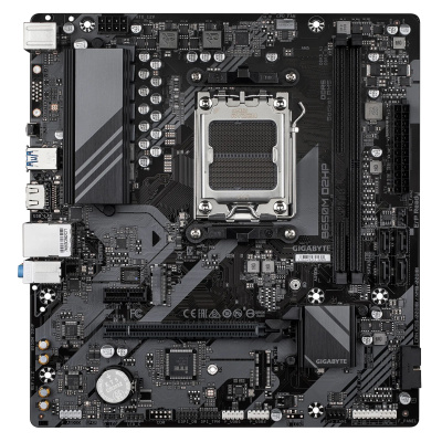 ����������� ����� Gigabyte B650M D2HP, AM5, AMD B650, 2xDDR5, PCI-E 4.0, M.2, 2xUSB 3.2 Gen1, HDMI, mATX