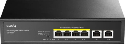 ���������� Cudy GS1006P (L2) 6x1����/� 6PoE+ �������������