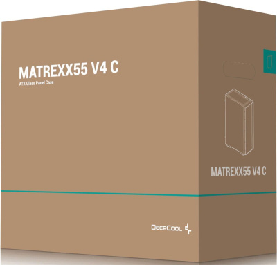 ������ �� DeepCool Matrexx 55 V4 C, Midi-Tower, ��� ��, ������ (R-MAREXX55-BCADA4-G-4)
