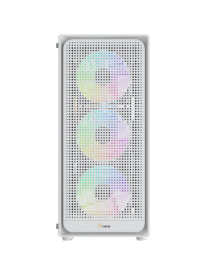 ������ Ocypus Gamma C50 WH ARGB, MATX, USB3.0*1+USB2.0*2, FRONT 3x120mm ARGB, REAR 1x120mm ARGB