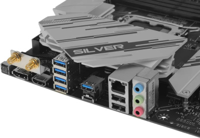 ����������� ����� Biostar B760A-Silver , Socket LGA 1700, Intel B760, ATX, Ret