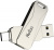 USB Flash ���������� 64Gb Netac U782C Silver