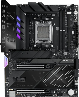 ����������� ����� ASUS ROG CROSSHAIR X870E APEX, Socket AM5, AMD X870E, ATX, Ret 90MB1KR0-M0EAY0