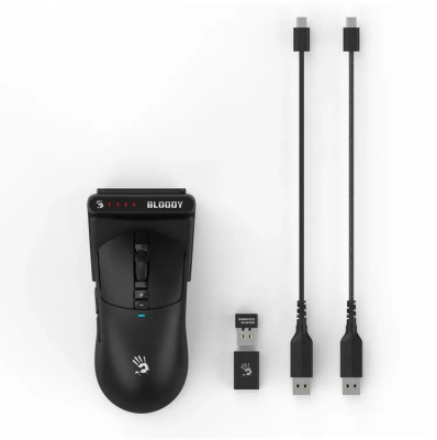 ���� A4Tech Bloody R72 Pro Duo ������ �����. 26000dpi �������. USB/USB-C 7but