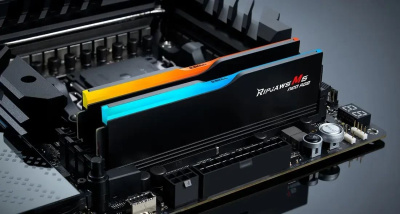 ������ ������ DDR5 G.SKILL RIPJAWS M5 NEO RGB 32GB (2x16GB) 6000MHz CL30 (30-38-38-96) 1.35V / F5-6000J3038F16GX2-RM5NRK / Black