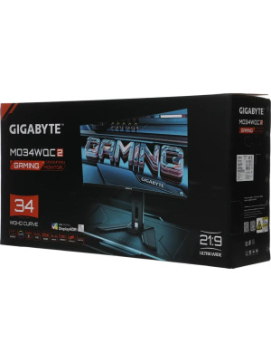 ������� Gigabyte MO34WQC2 34" {OLED 3440x1440 240Hz 0.03ms 2xHDMI2.1 DisplayPort1.4 2xUSB3.2 USB-C(PD 18W) AudioOut 2x3W}