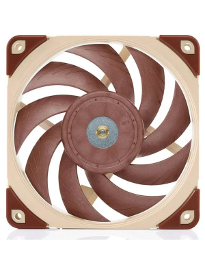 ����� ��� ������� Noctua NF-A12x25 ULN (120x120x25mm, 3-pin, 32.78CFM, 12.1dBA, 1200RPM, Beige/Brown)