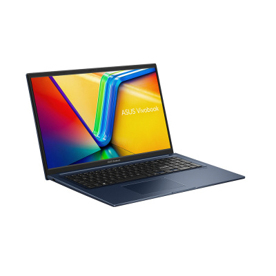 Ноутбук ASUS Vivobook 17 X1704ZA-AU096, 17.3" (1920x1080) IPS/Intel Core i5-1235U/16ГБ DDR4/512ГБ SSD/Iris Xe Graphics/Без ОС, синий (90NB10F2-M003U0)
