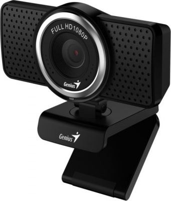 ���-������ Genius ECam 8000 Black New 32200001406 ������, 2Mp, FHD 1080p@30fps, ���� ������ 90�, ���������� �� 360�, ������������� ���������, USB2.0, ������ 1.5�