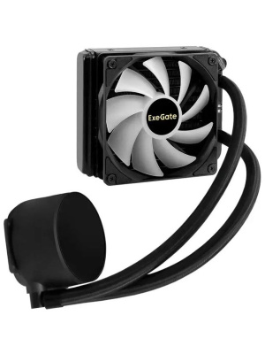 �������� �������� ���������� ExeGate BlackWater-120V3.PWM.RGB (RGB ���������, LGA2066/2011/1366/1150/1151/1155/1156/1200/1700/1851/AM4/AM5/FM1/FM2/FM2+/AM2/AM2+/AM3/AM3+, TDP 150W (EX298720RUS)