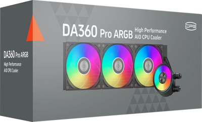    PCcooler DA360 Pro ARGB BK Black