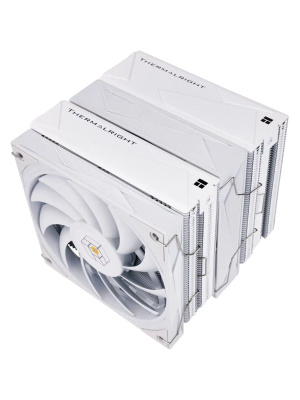 ����� Thermalright Royal Knight 120 White LGA115X/1200/1700/1851/2011/2066 (2x120mm PWM Fan, ������ ���������, 6 ����. ������ 6��) / TRRK120W