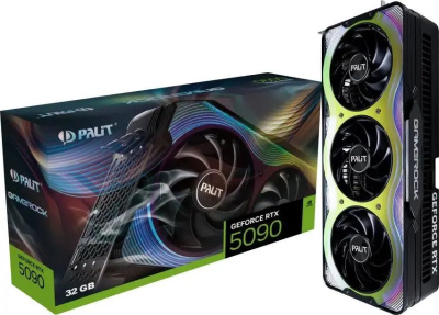  Palit NVIDIA GeForce RTX 5090 GameRock 32Gb, GDDR7, Ret  NE75090019R5-GB2020G