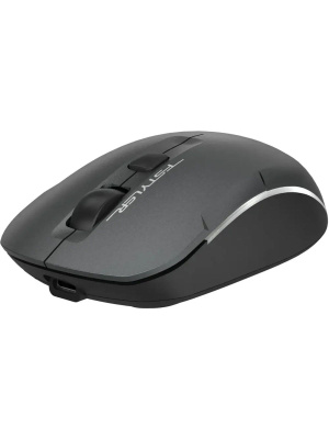���� A4Tech Fstyler FB26CS Air2 �����/������ ���������� 2000dpi silent �������. BT/Radio USB ��� �������� 4but (FB26CS AIR2 SMOKY GREY)
