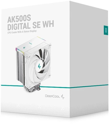 ����� ��� ���������� Deepcool AK500S Digital SE Wh Soc-AM5/AM4/1200/1700/1851 ����� 4-pin LCD 240W Ret (R-AK500S-WHADMN-GJD)
