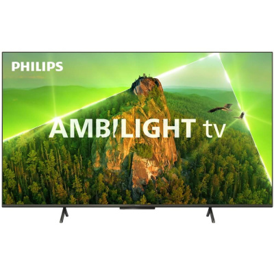 Телевизор LED 50" Philips 50PUS8108/60, Series 8, серебристый, USB WiFi Smart TV (RUS)