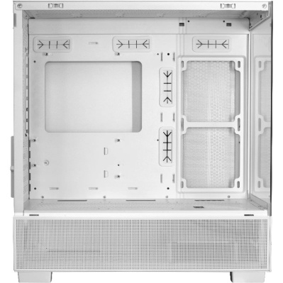 ������ XASTRA Q500M-0F White mATX/Aquarium/Screewless/no fans/ Q500M-0F-WH