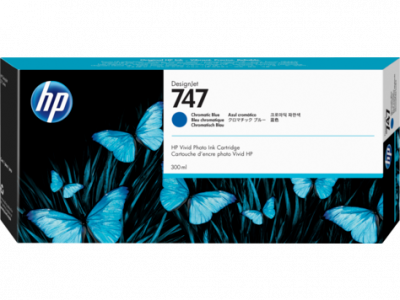 �������� HP 747 300-ml Chromatic Blue Ink Cartridge