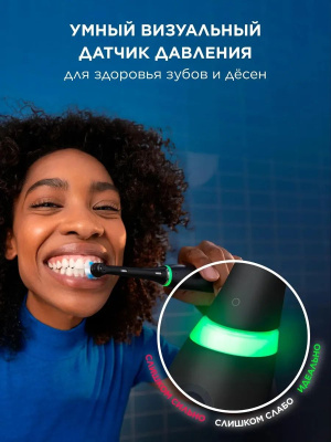 ������ ����� ������������� Oral-B iO_S6_Black Lava_Ultimate Clean ������