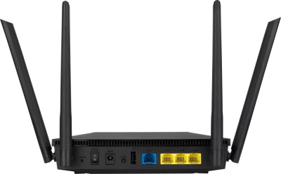 Wi-Fi ������ Asus RT-AX1800U, Wi-Fi 6, AX1800, 2.4/5���, 3 LAN, 1xUSB, ������
