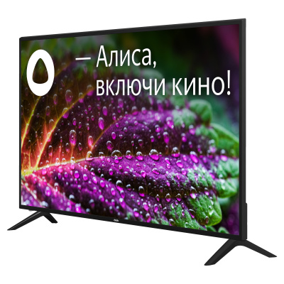 Телевизор 65" BBK 65LEX-9201/UTS2C (B), 4K Ultra HD, черный, СМАРТ ТВ, Яндекс.ТВ